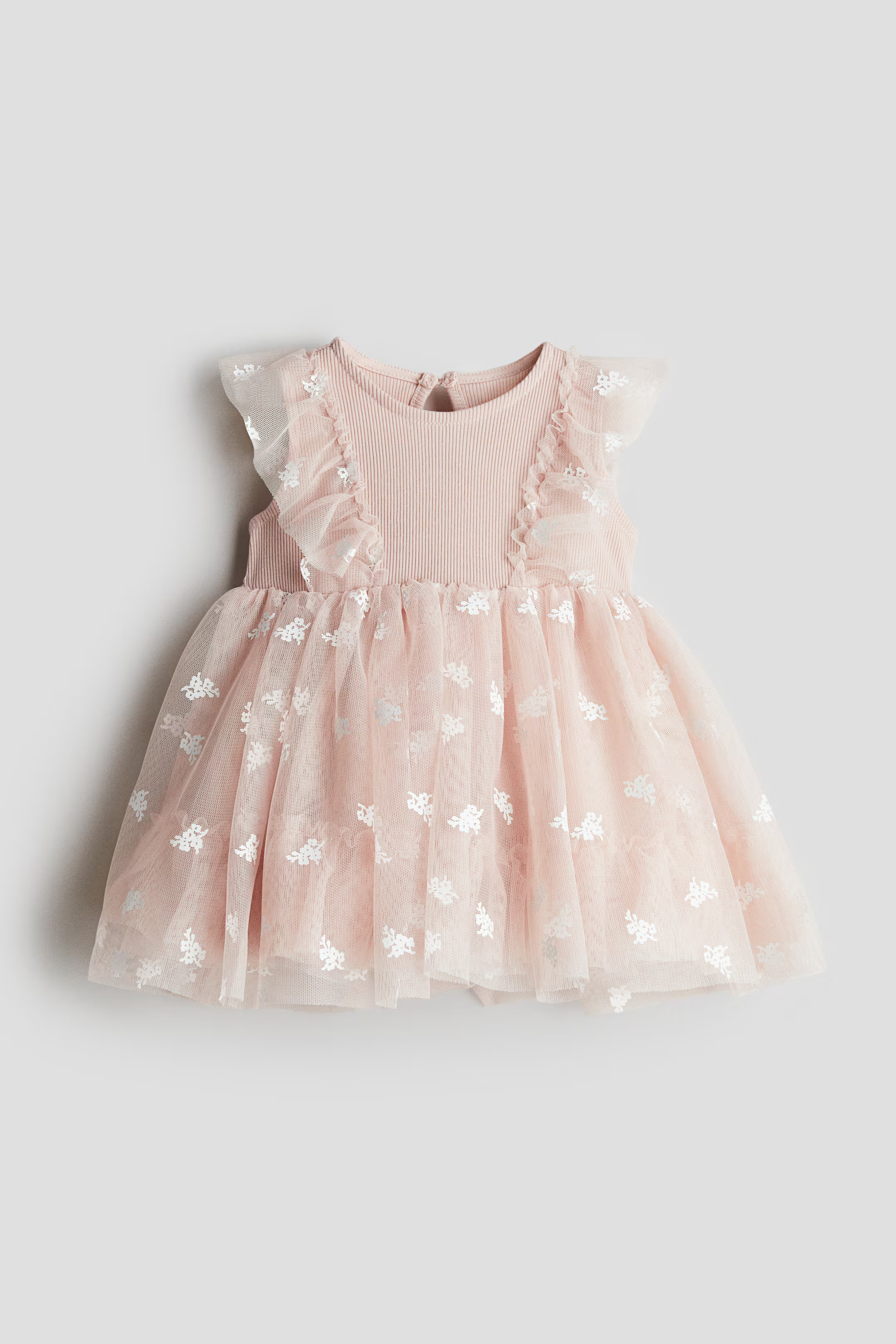 Printed Tulle-Skirt Dress | H&M (US + CA)