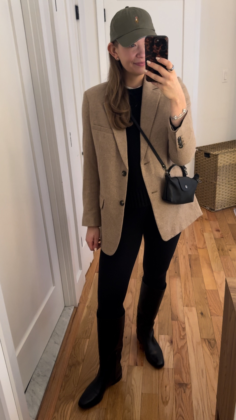 I love to throw on a blazer with a a plain outfit base like this and add some fun and maybe unexpected  accessories 

#LTKStyleTip #LTKMidsize