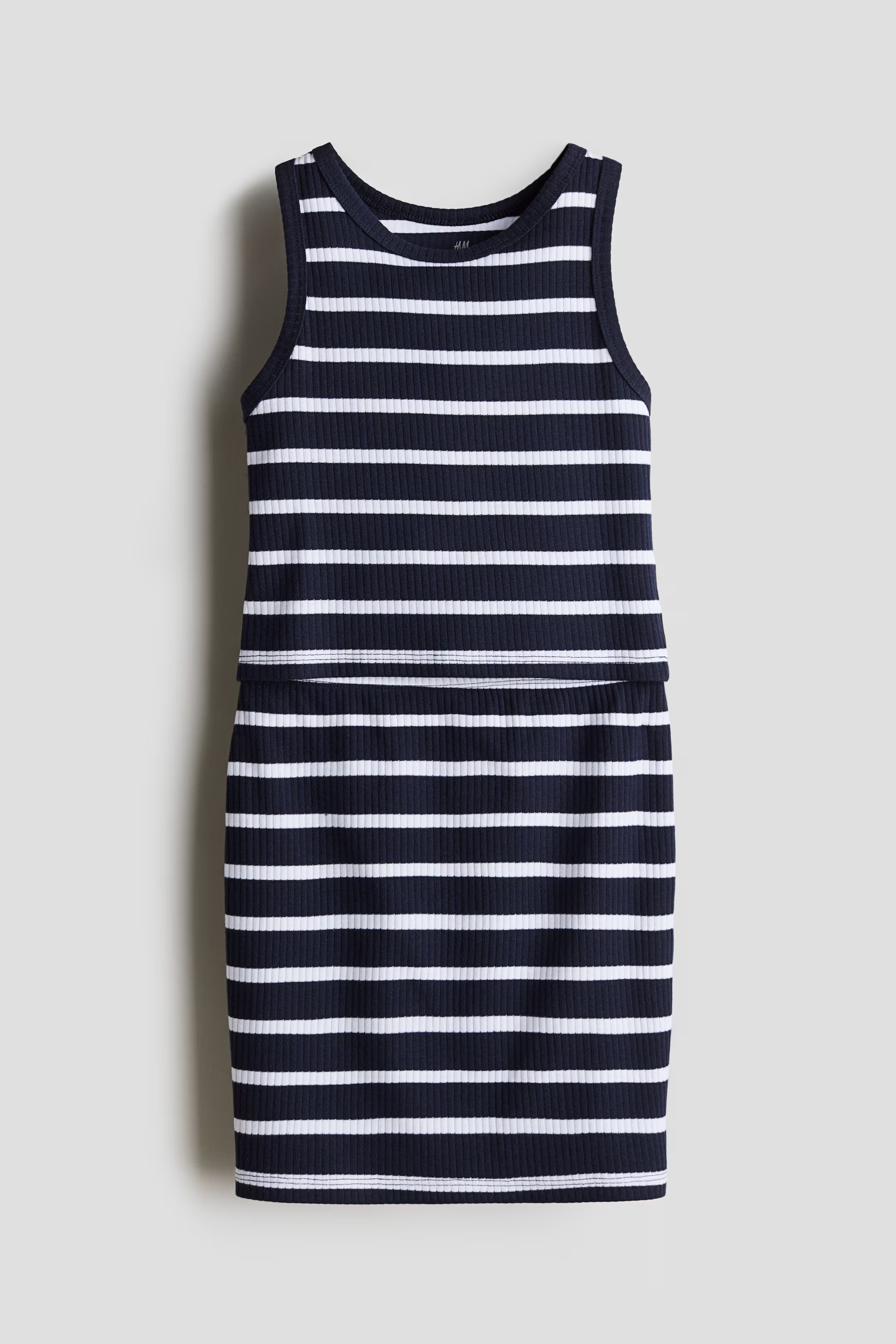 2-Piece Ribbed Cotton Set | H&M (US + CA)