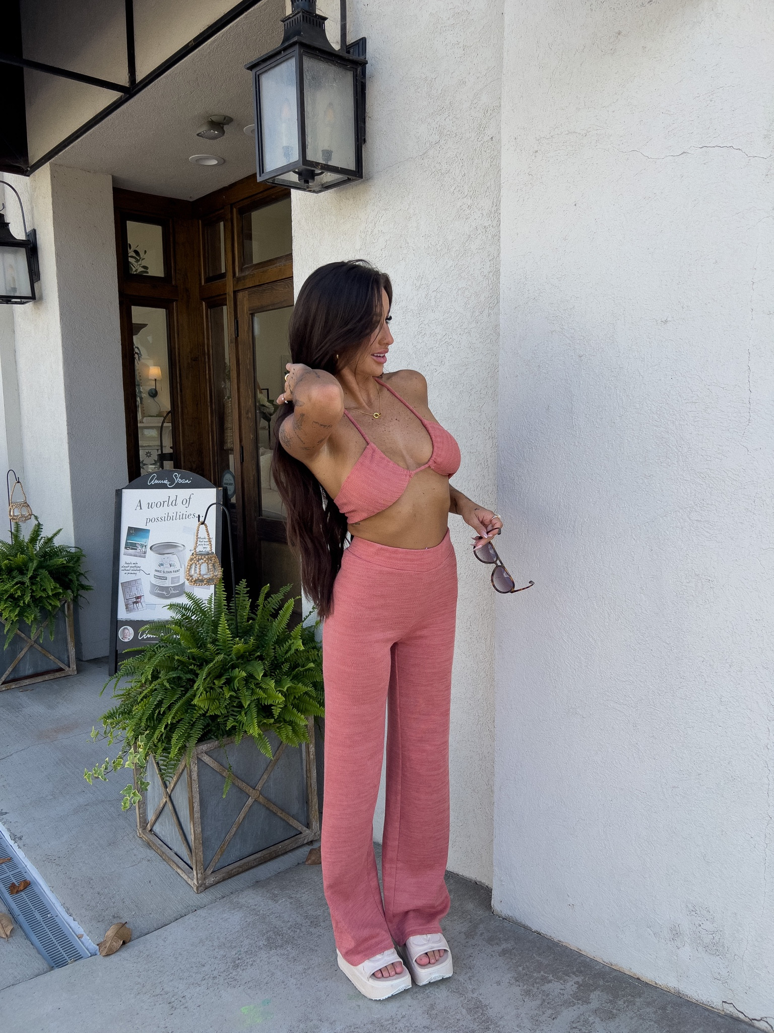 Two piece sets are the key to my heart! 
This set is from white fox but I will link similar ones below! #sets #summersets #summer #twopiecesets 

#LTKunder100 #LTKstyletip