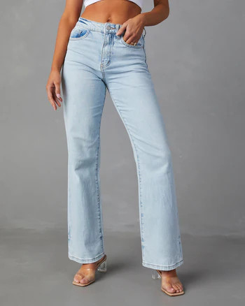Lueisa Stretch Straight Leg Denim | VICI