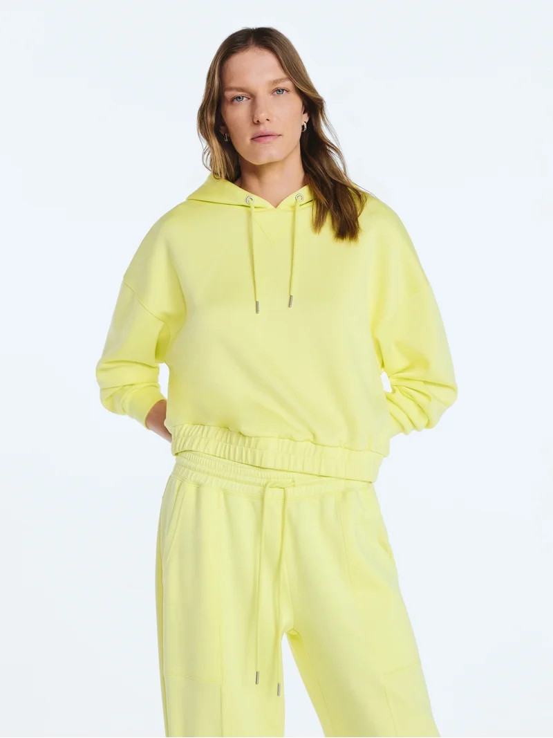 Scoop Women's and Women's Plus New Scubaknit Pullover Hoodie, Sizes XS-4X | Walmart (US)