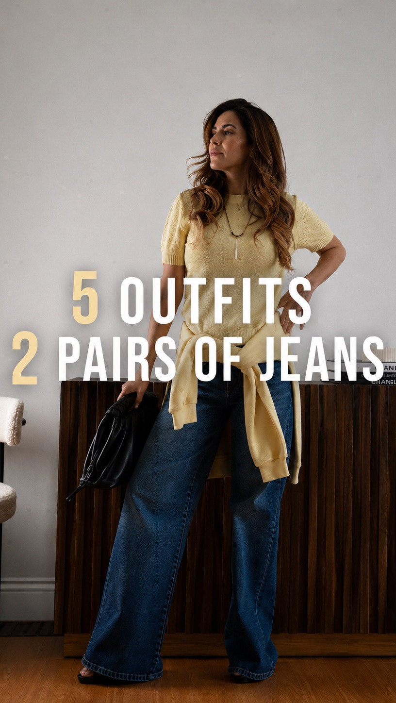 If I could only keep two pairs of jeans in my closet, it would probably be these.
One white. One blue.
They’re the foundation of so many outfits and make getting dressed so much easier.
Sharing 5 ways I’ve been styling them lately. Everything linked here. 🤍💙

summer outfits, business casual workwear, work outfit, date night outfits, beach vacation outfits

#LTKgrwm #LTKootd #LTKPetite