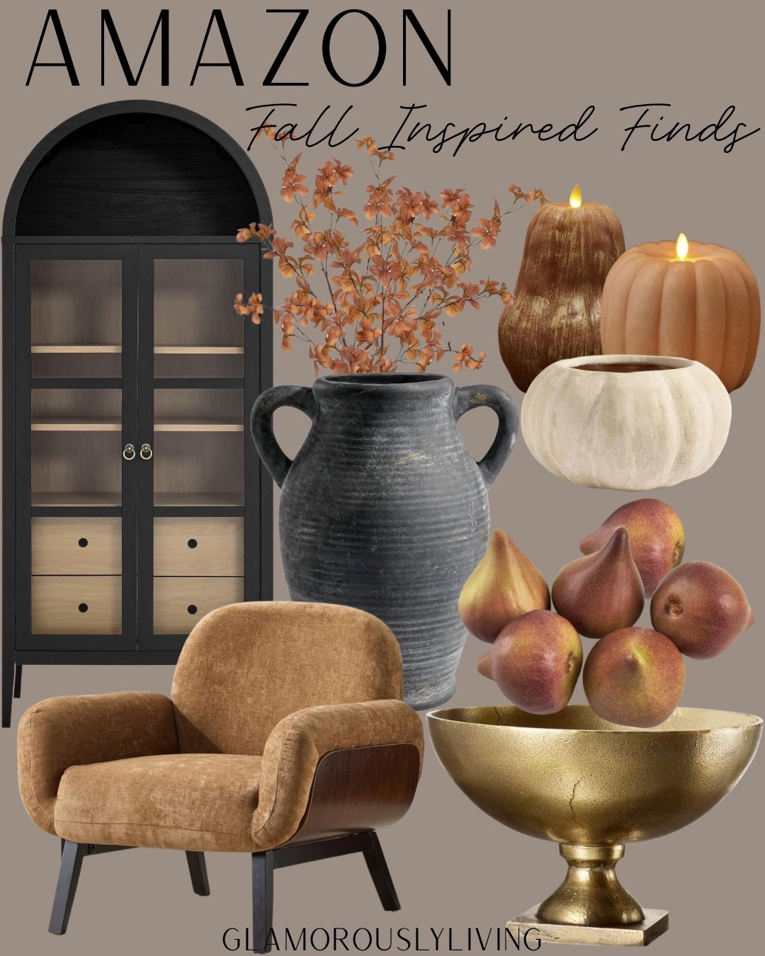 Fall finds from Amazon 🍂🤎


Fall decor
Home decor
Modern home
Arched cabinet
Accent chair
Vase filters
Candles
Pumpkin decor



#LTKFallSale #LTKFindsUnder50 #LTKHome
