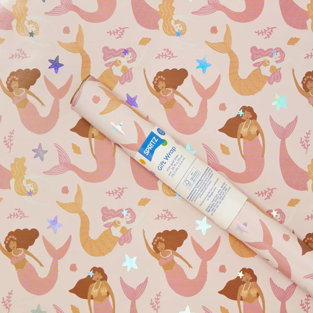 Gift Wrap Mermaids - Spritz™ | Target