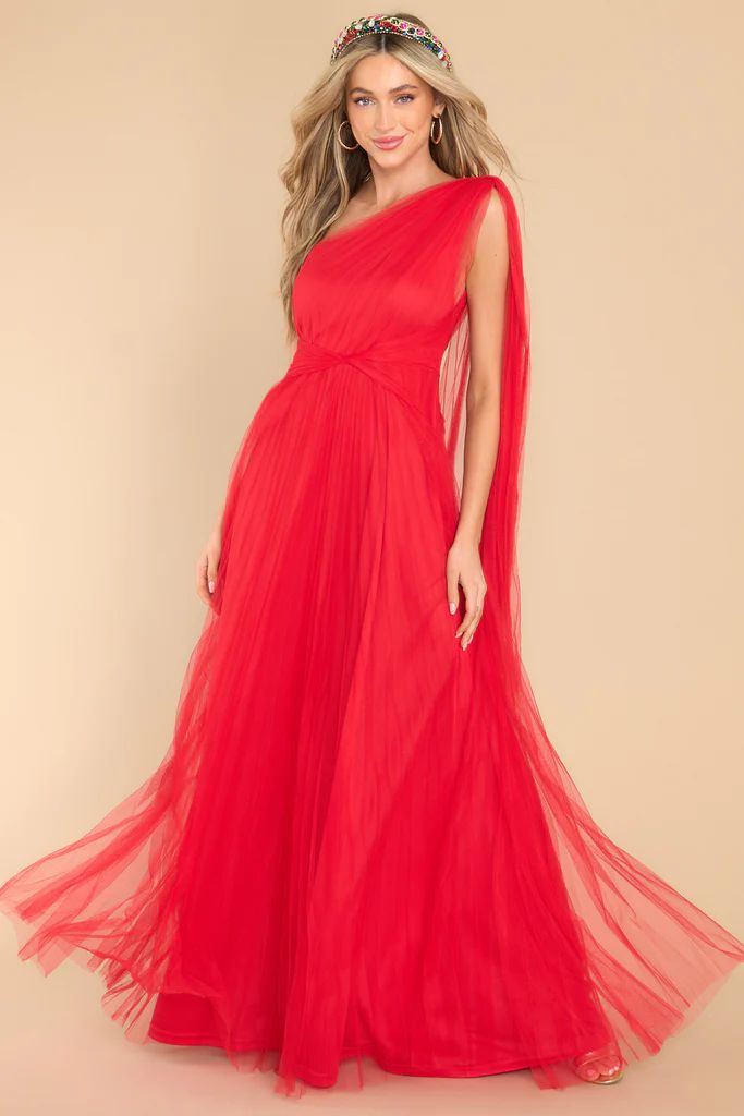 Divine Intuition Red Maxi Dress | Red Dress 