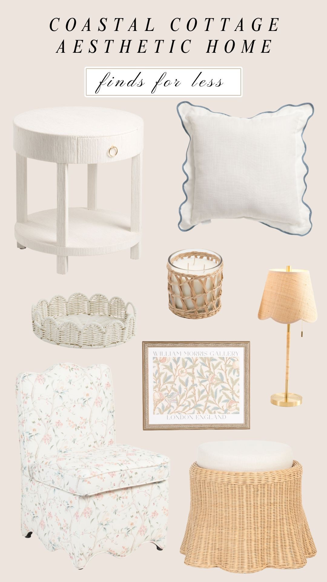 Coastal cottage aesthetic home decor inspo 🐚 Marshall’s finds

#LTKHome