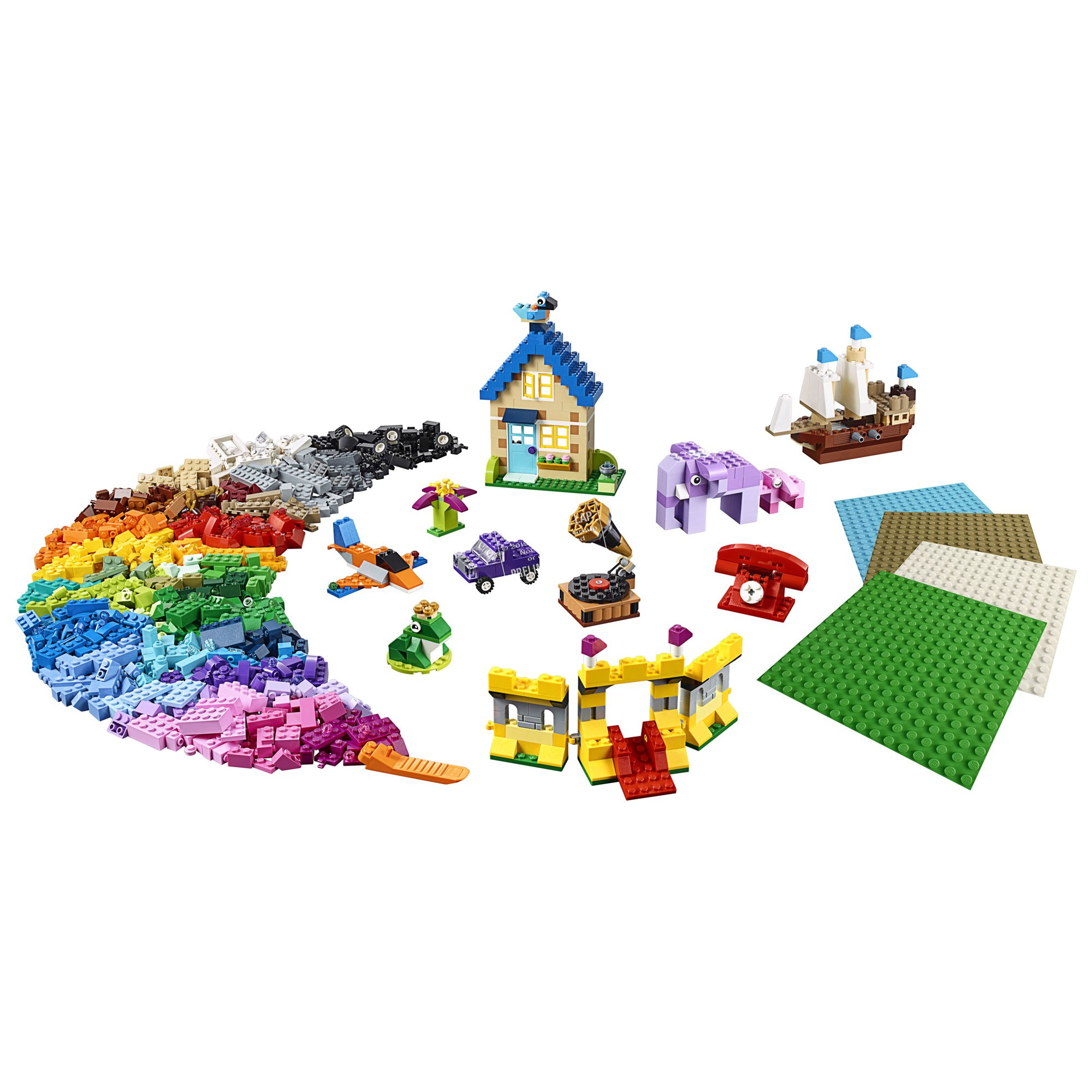 LEGO Classic Bricks Bricks Plates 11717 Building Toy; Great Gift for Kids; Imaginative, Creative,... | Walmart (US)