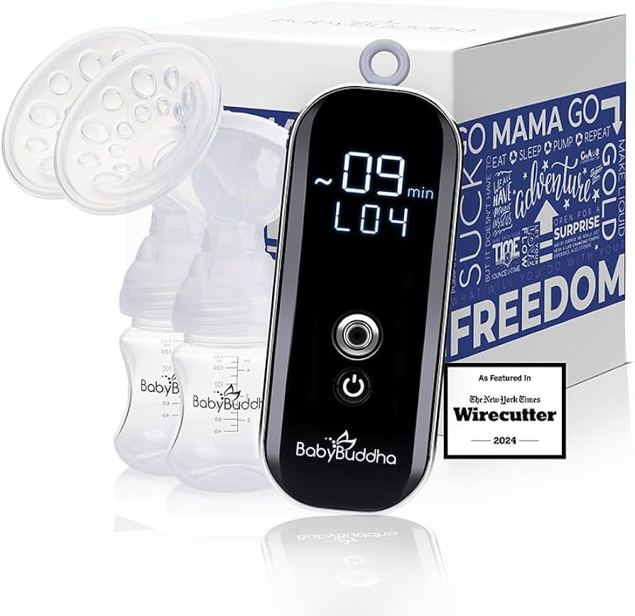 BabyBuddha Breast Pump 2.0 - Primary & Portable w/ 3 Modes & 21 Levels of Control (Soft Stimulati... | Amazon (US)