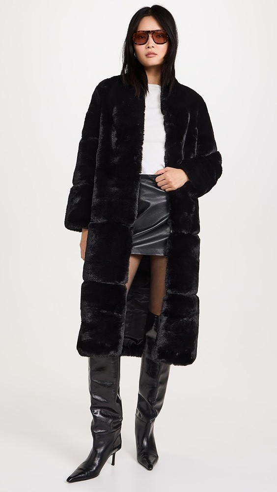 Apparis Sylke Long Coat | Shopbop | Shopbop