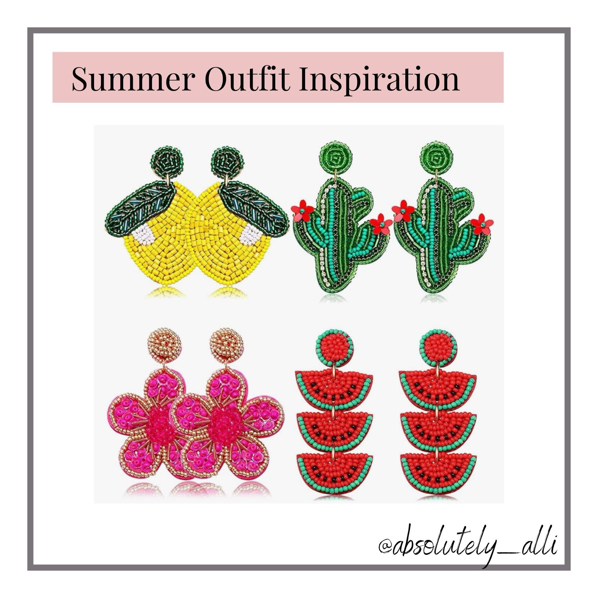 Earrings | jewelry | ear candy | affordable earrings | colorful earrings 

#LTKFindsUnder50 #LTKStyleTip #LTKSeasonal