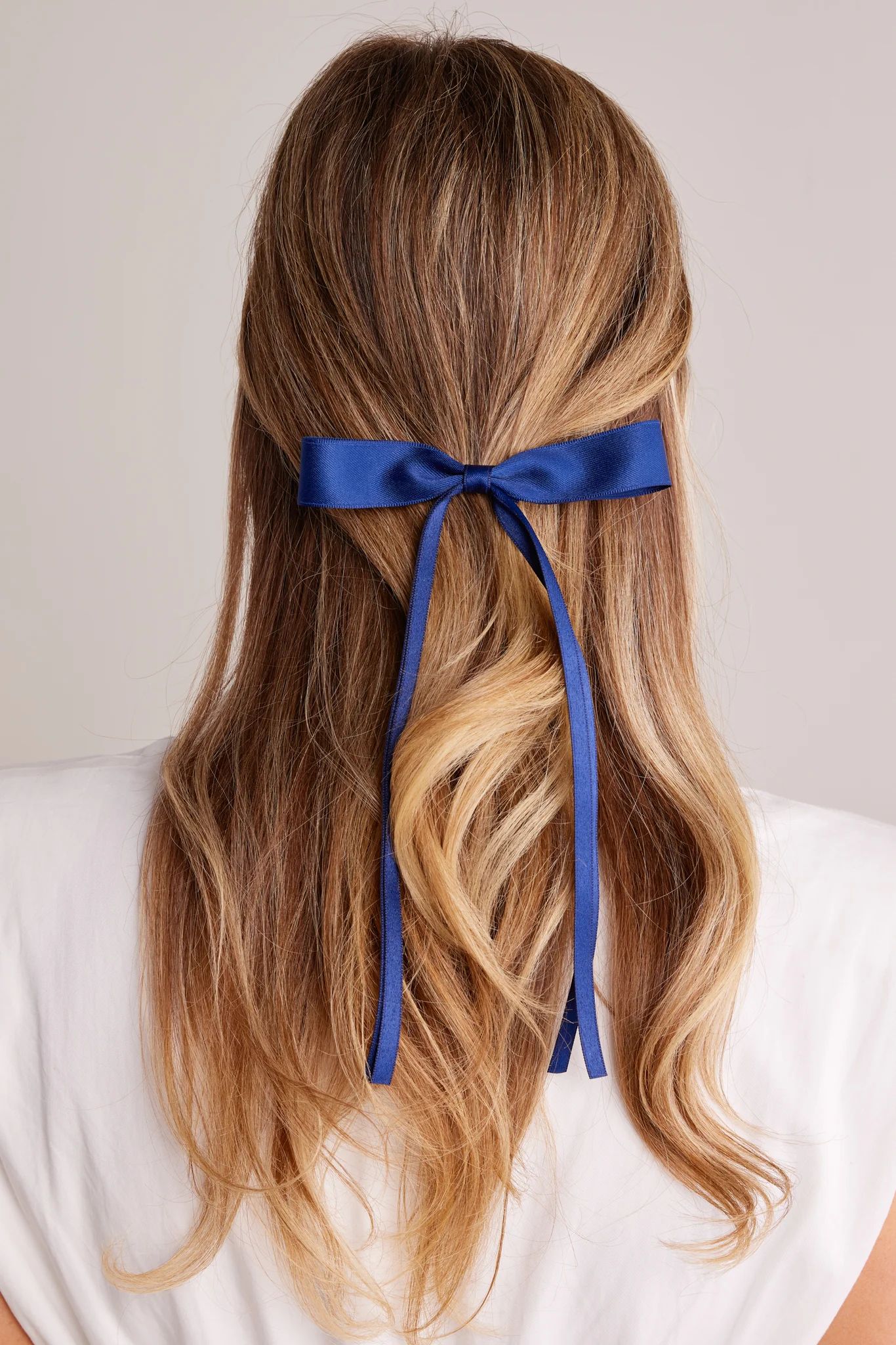 Bonnie Bow Clip- Navy | Avara