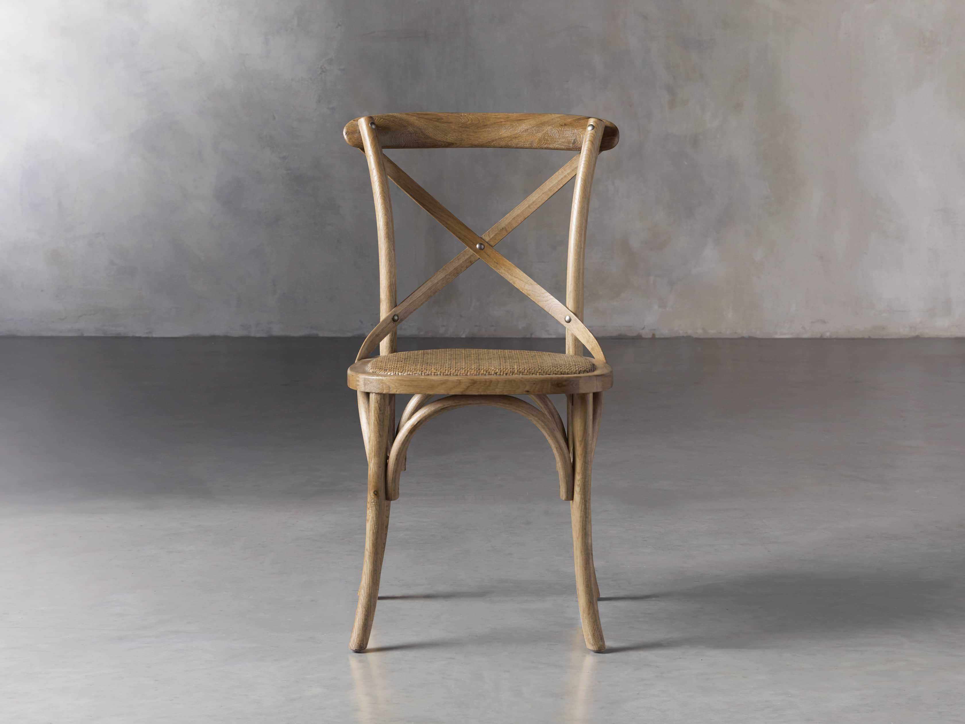 Cadence Dining Chair with Rattan Seat | Arhaus