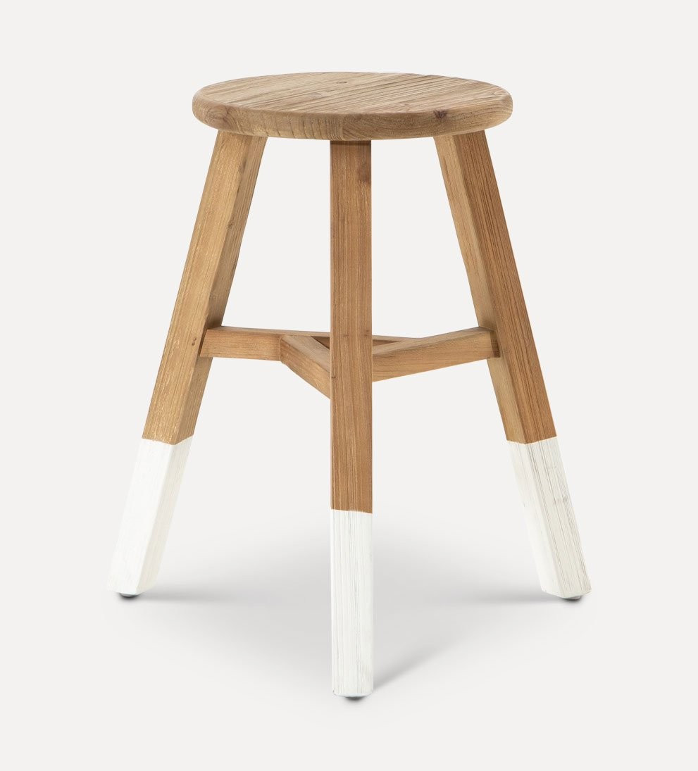 Demi Stool White | Le Maé by Lindye