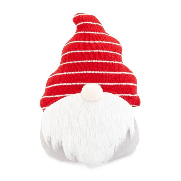 Holiday Time 14inch Red Stripe Hat Gnome Christmas Decorative Pillow - Walmart.com | Walmart (US)