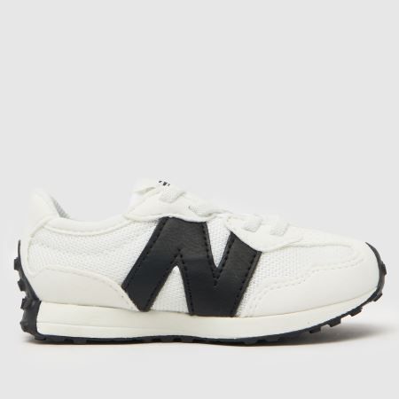 Kids Toddler White & Black New Balance 327 Trainers | schuh | Schuh