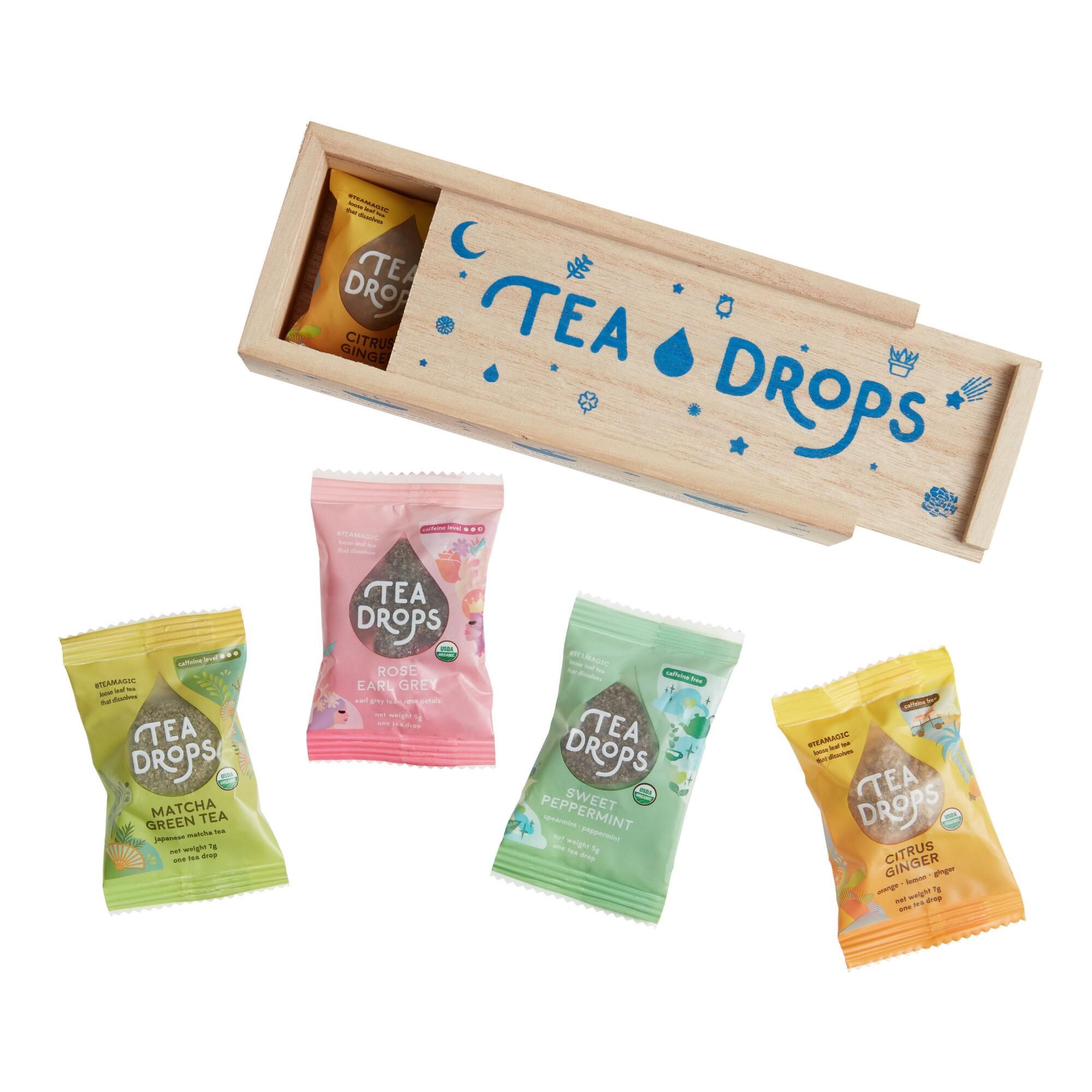 Tea Drops Classic Tea Sampler Box 8 Count by World Market | World Market