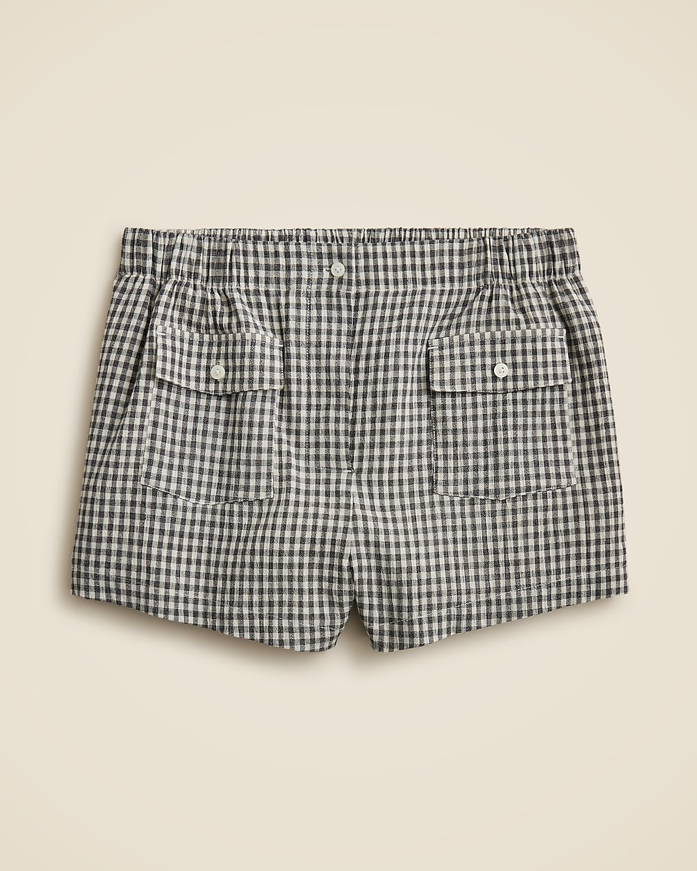 Mini boxer short in gingham | J. Crew US