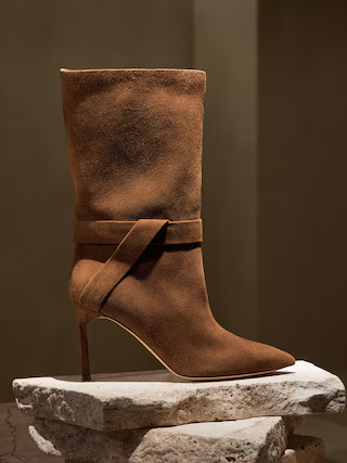 Torri Suede Boot | Banana Republic (US)