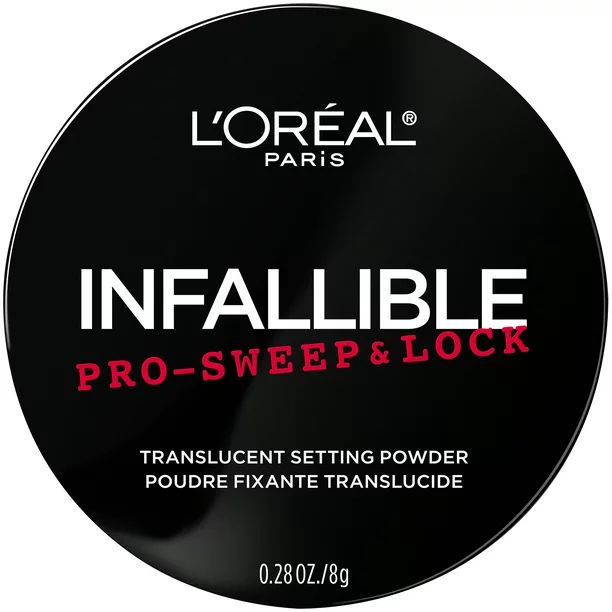L'Oreal Paris Infallible Pro Sweep & Lock Loose Setting Powder, Translucent, 0.28 oz - Walmart.co... | Walmart (US)