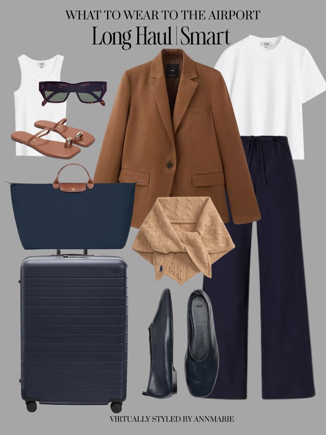 Airport outfit | Long haul smart

#LTKsummer #LTKstyletip #LTKtravel