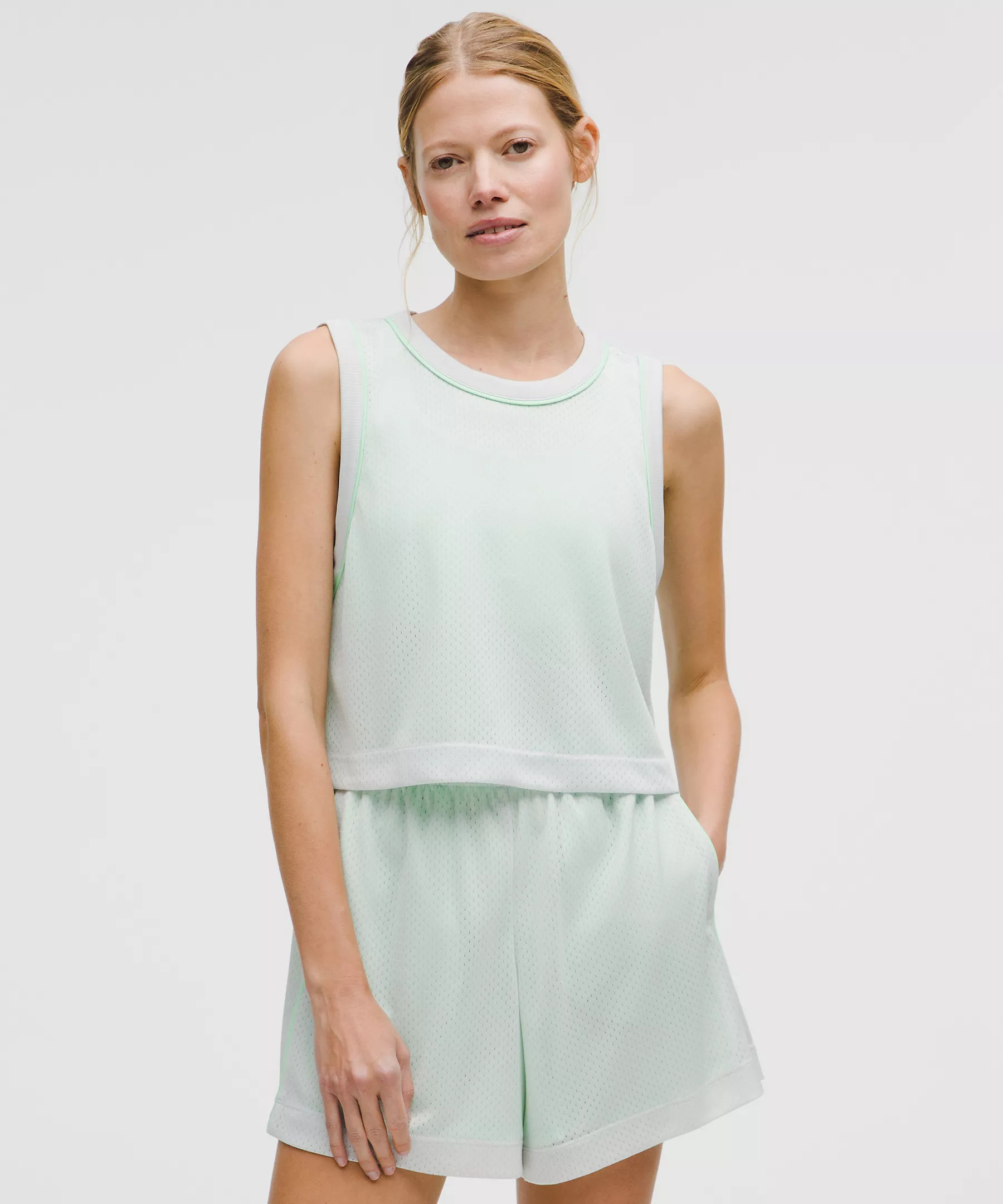 Double-Layered Mesh Reversible Tank Top | Lululemon (US)