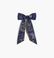 The Belle Bow - Navy Equestrian Toile | Hill House Home