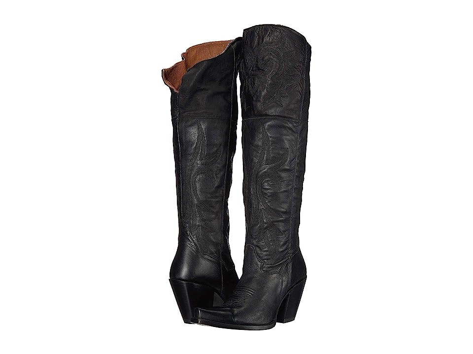 Dan Post Legit Cowboy Women's Boots Black : 8 B - Medium, Leather | Zappos