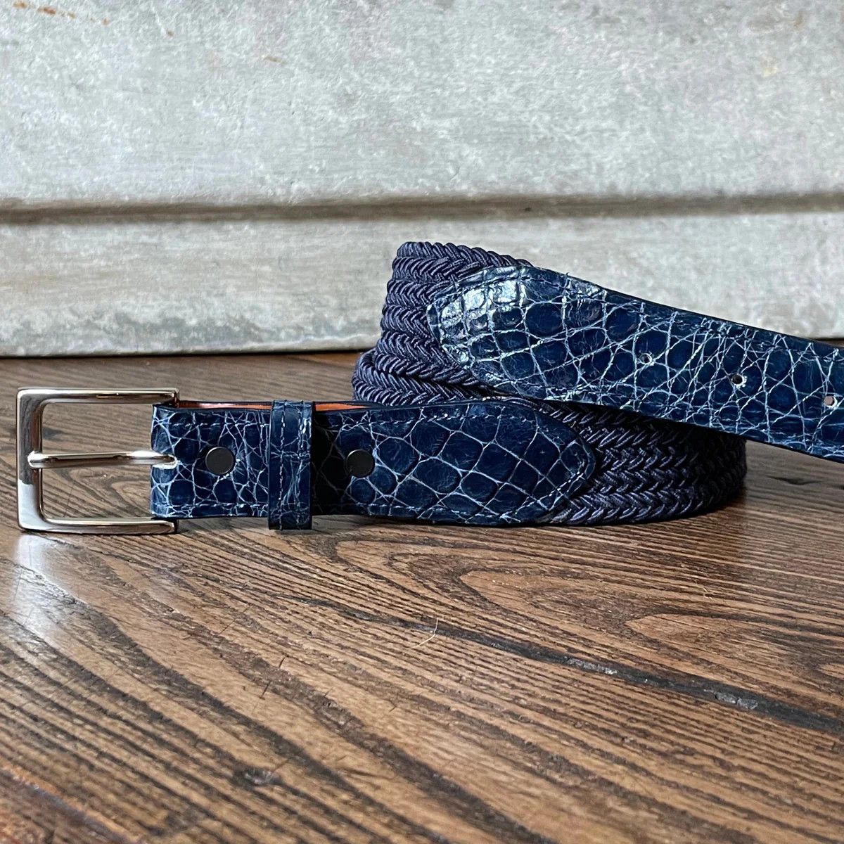The Stretch Belt, Navy | Blair's Belts