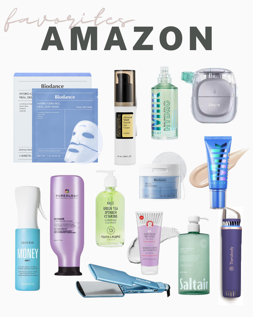 Amazon Beauty is crushing it lately and these finds are some of my favorites! I love the Pureology shampoo and conditioner for hair wash days and this face mask by Biodance is always a best-seller!

#LTKSeasonal #LTKSaleAlert #LTKTravel 

 