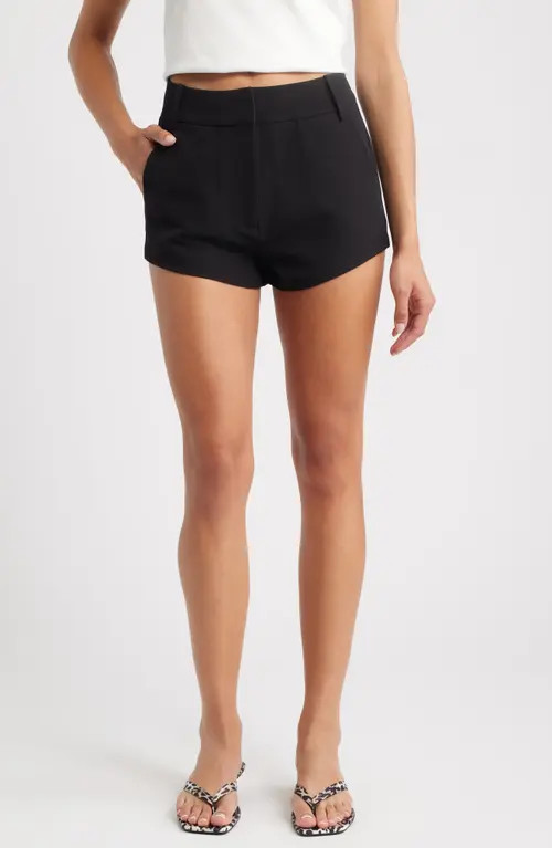 ARTLESS FOREVER Ellis Mini Shorts in Black at Nordstrom, Size Small | Nordstrom