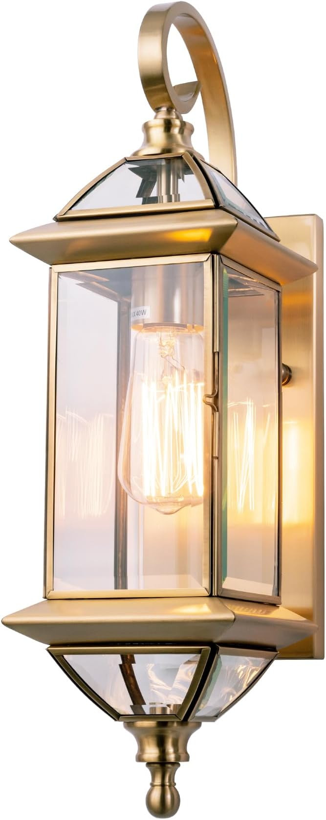 Copper Outdoor Lights Wall Mount 18.5" H Porch Light Oil Rubbed Brass Exterior Light Fixture with... | Amazon (US)