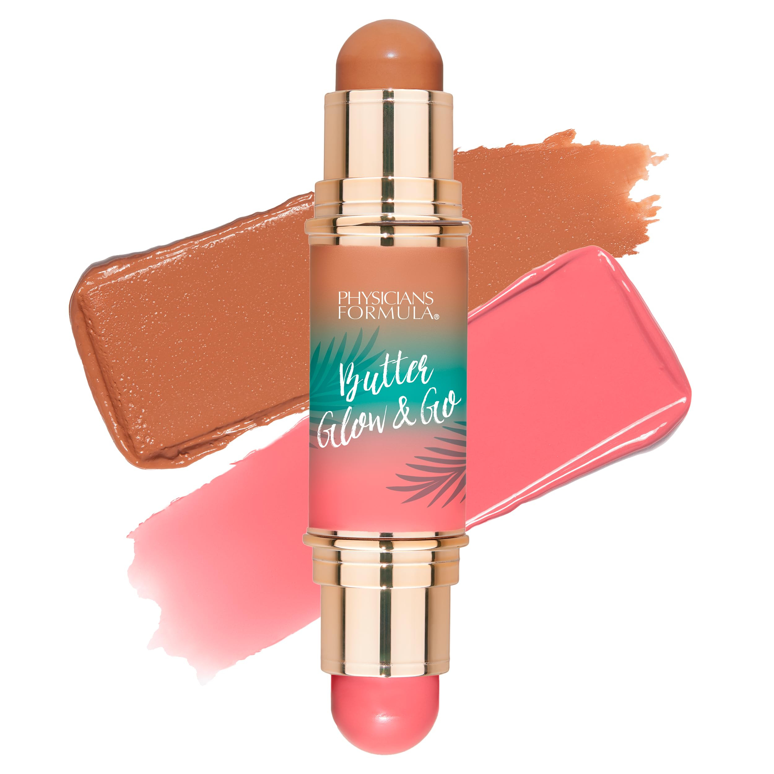 Physicians Formula Butter Glow & Go Multiuse Stick, Ultra-Creamy Radiant Finish Formula with Murumuru Butter, Vegan & Cruelty-Free- Sunkissed Rose | Amazon (US)