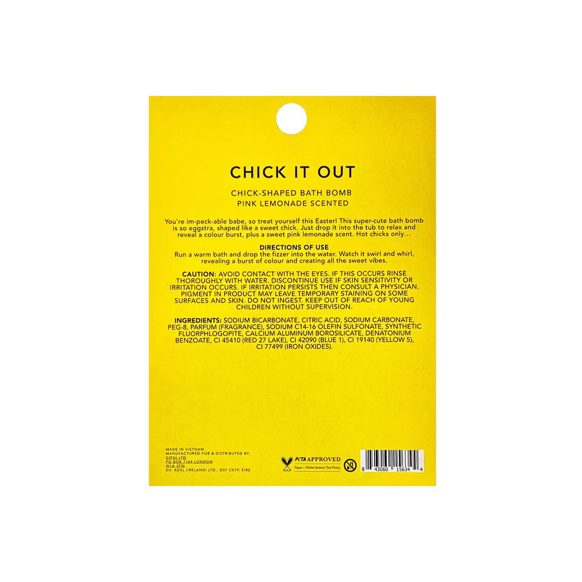 Holler and Glow Chick 'Chick It Out' Bath Bomb - 4.23oz | Target