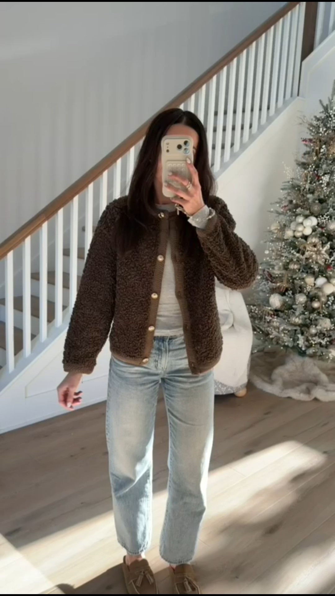 Fuzzy cardigan from Amazon, winter fashion must have, cadual chic outfit, winter outfit, annabrstyle

#LTKStyleTip #LTKOver40 #LTKFindsUnder100