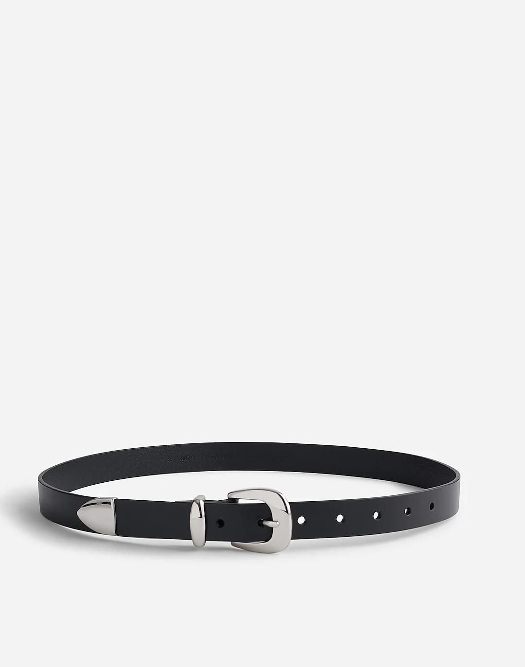 Skinny Leather Western Belt | Madewell