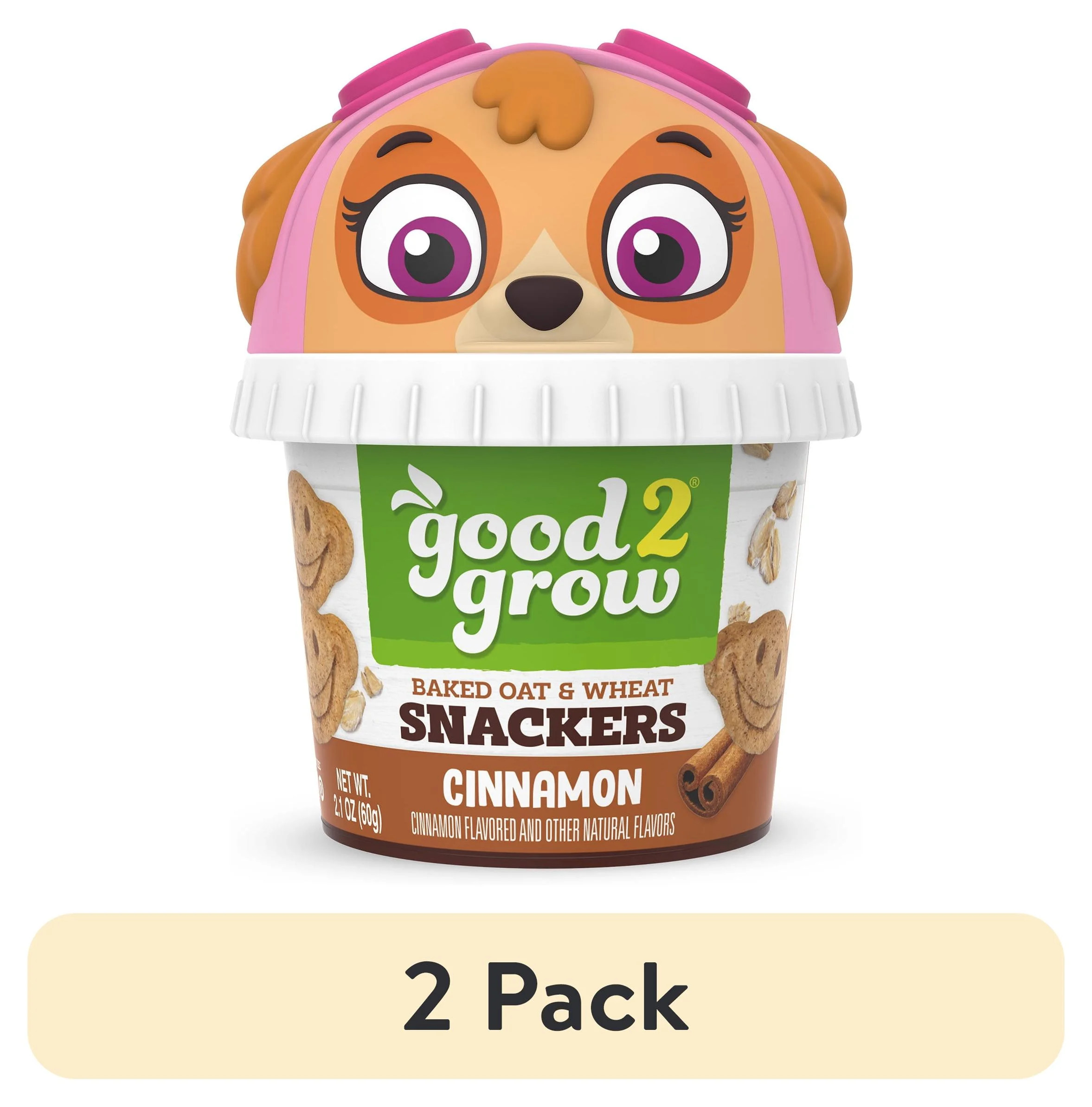 (2 pack) good2grow 2oz Cinnamon Snackers (Character Tops Vary) | Walmart (US)