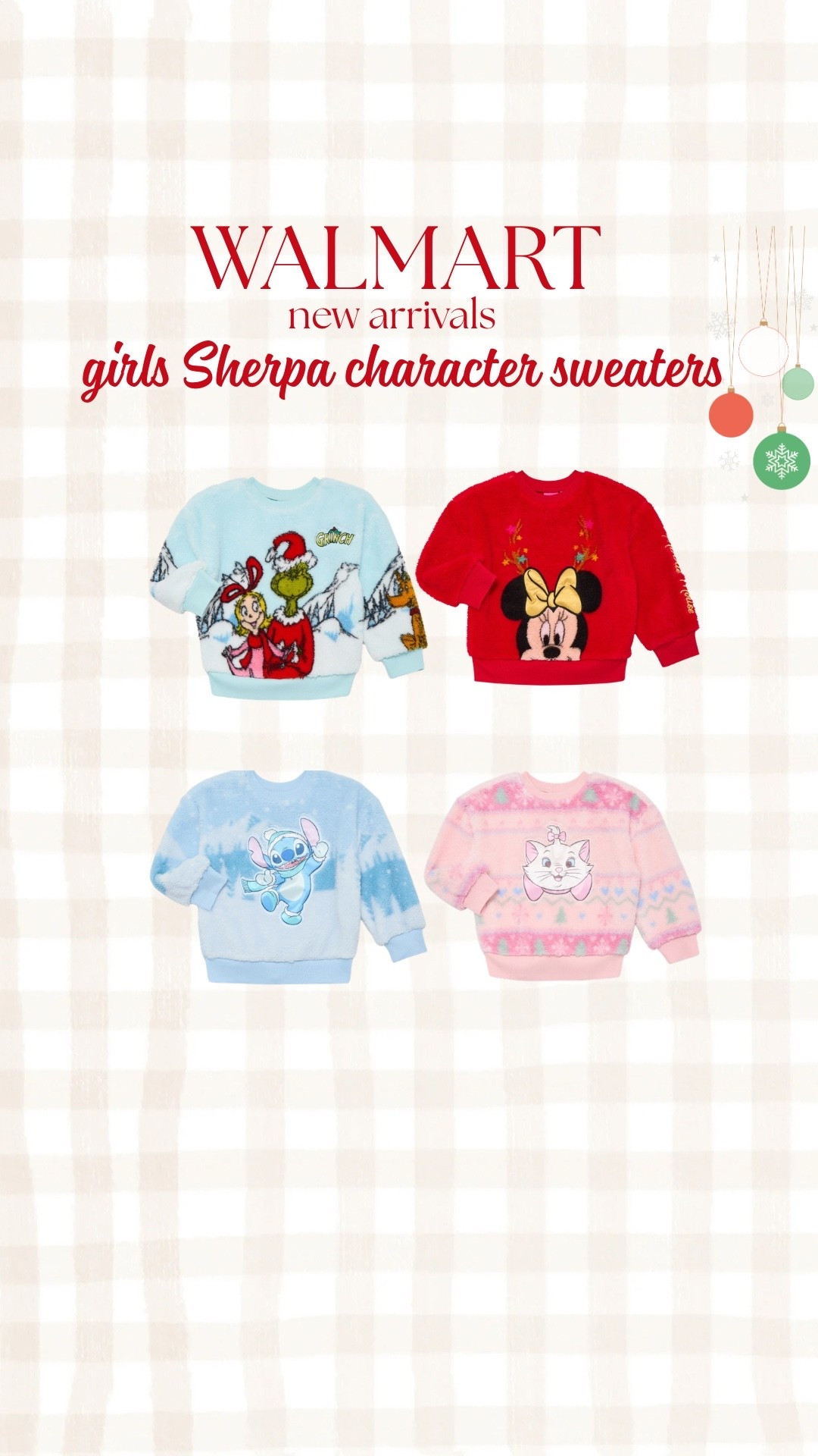  new girls holiday sweatshirts! #walmart #walmartfinds #holiday #kidsfashion #girlmom #holidayfashion

#LTKKids #LTKBaby #LTKHoliday