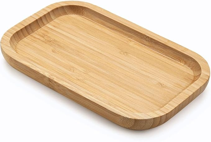 Bamboo Vanity Tray, Bathroom Counter Tray, Toilet Tank Tray, Bathroom Tray for Organizing and Hom... | Amazon (US)