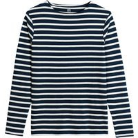 Breton Striped Top with Long Sleeves | La Redoute (UK)