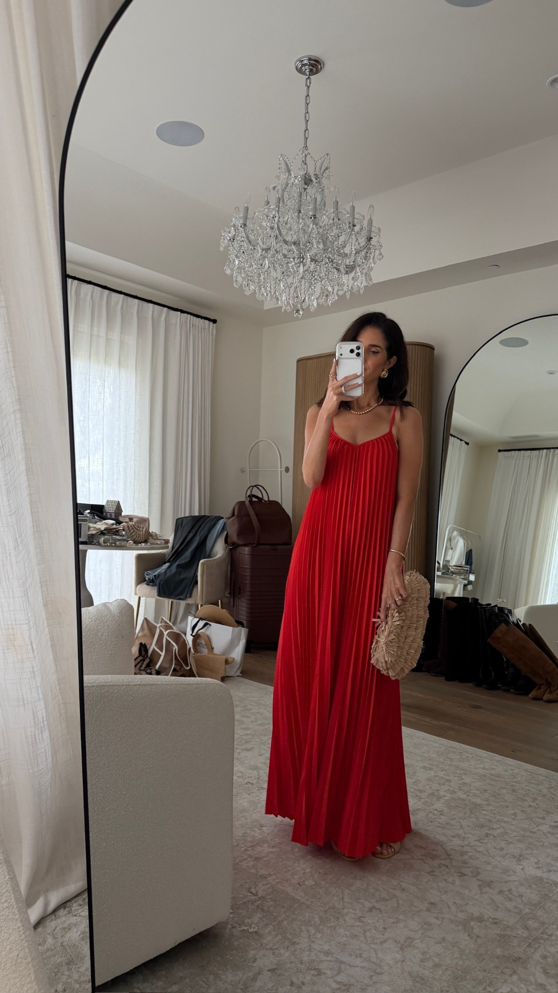 Love the pop of color on this pleated dress! I’m just shy of 5-7” wearing the size small #stylinbyaylin #aylin #dresss

#LTKTravel #LTKootd #LTKSeasonal