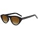 VANLINKER Retro Small Oval Cateye Sunglasses for Women Men VL9915 | Amazon (US)
