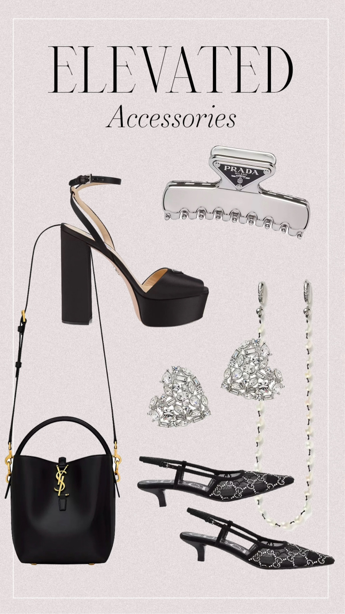 Chic accessories for fall! Adore these black prada satin heels, got them after loving the blush. I sized down half a size. The earrings are easy to dress up and down, while the phone case pearls makes for a perfect travel accessory. 

#LTKGiftGuide #LTKshoecrush #LTKstyletip