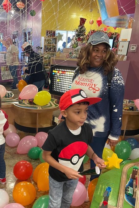 We attended a NYE event with the little man on Saturday. I had so many people stop me about my Mom, Mommy, Mama, Bruh shirt laughing. Everyone loved it. #MomLife #Shirts #MomMamaMommyBruh #Pokemon #BoyMom #Kiddos 

#LTKkids #LTKfamily