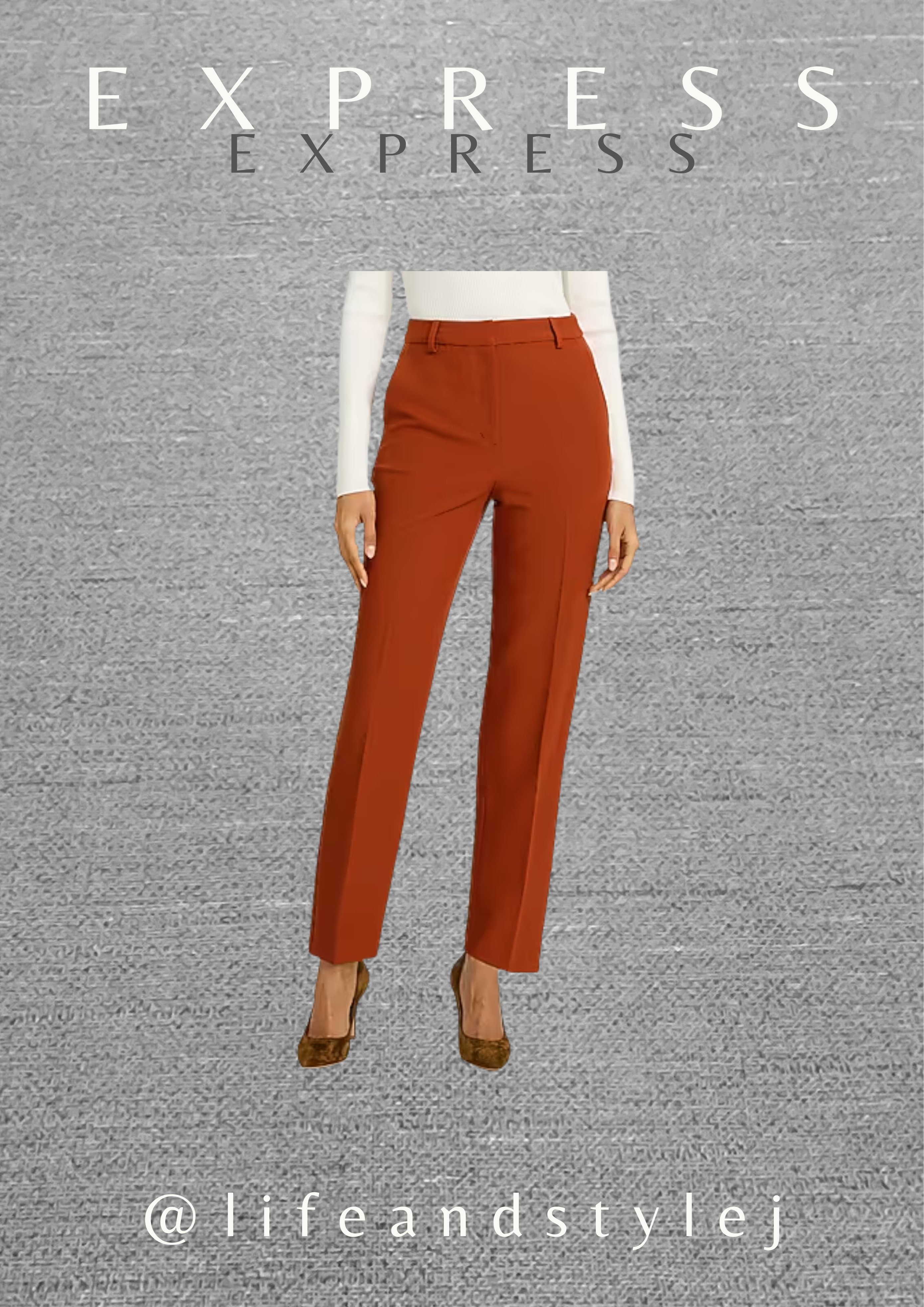 The Express Editor Signature Stretch Super High Waisted Straight Ankle Pant delivers sleek structure for midlife ageless fashion with a flattering rise and timeless fit. Style it with a fitted blouse or knit for balance, add a tailored blazer for polish, and finish with classic heels for a modern everyday look. #MidlifeFashion #AgelessStyle #WorkwearStyle #ChicEssentials #ExpressStyle  

 #LTKHoliday #LTKU #LTKOver40