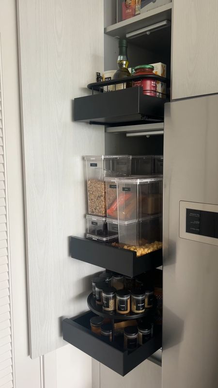 the most satisfying thing I’ve ever done 🙌🏼🤭 this narrow deep pantry has been the death of me!

organization, pantry organization,
amazon finds, amazon must have.  kitchen organization, clean

#LTKfindsunder50 #LTKVideo #LTKhome