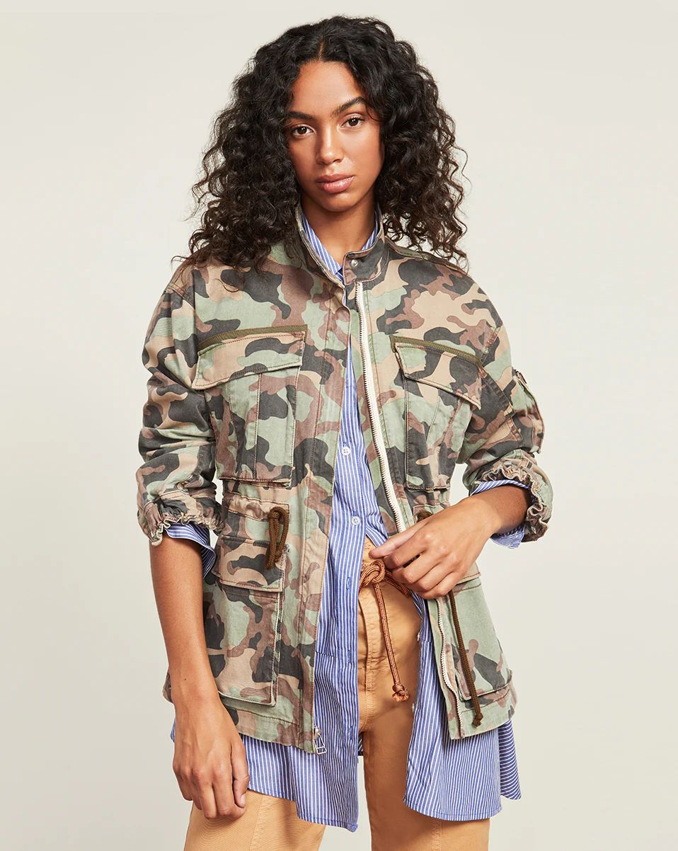 Veronica Beard Sumner Camo Anorak Camo | Veronica Beard