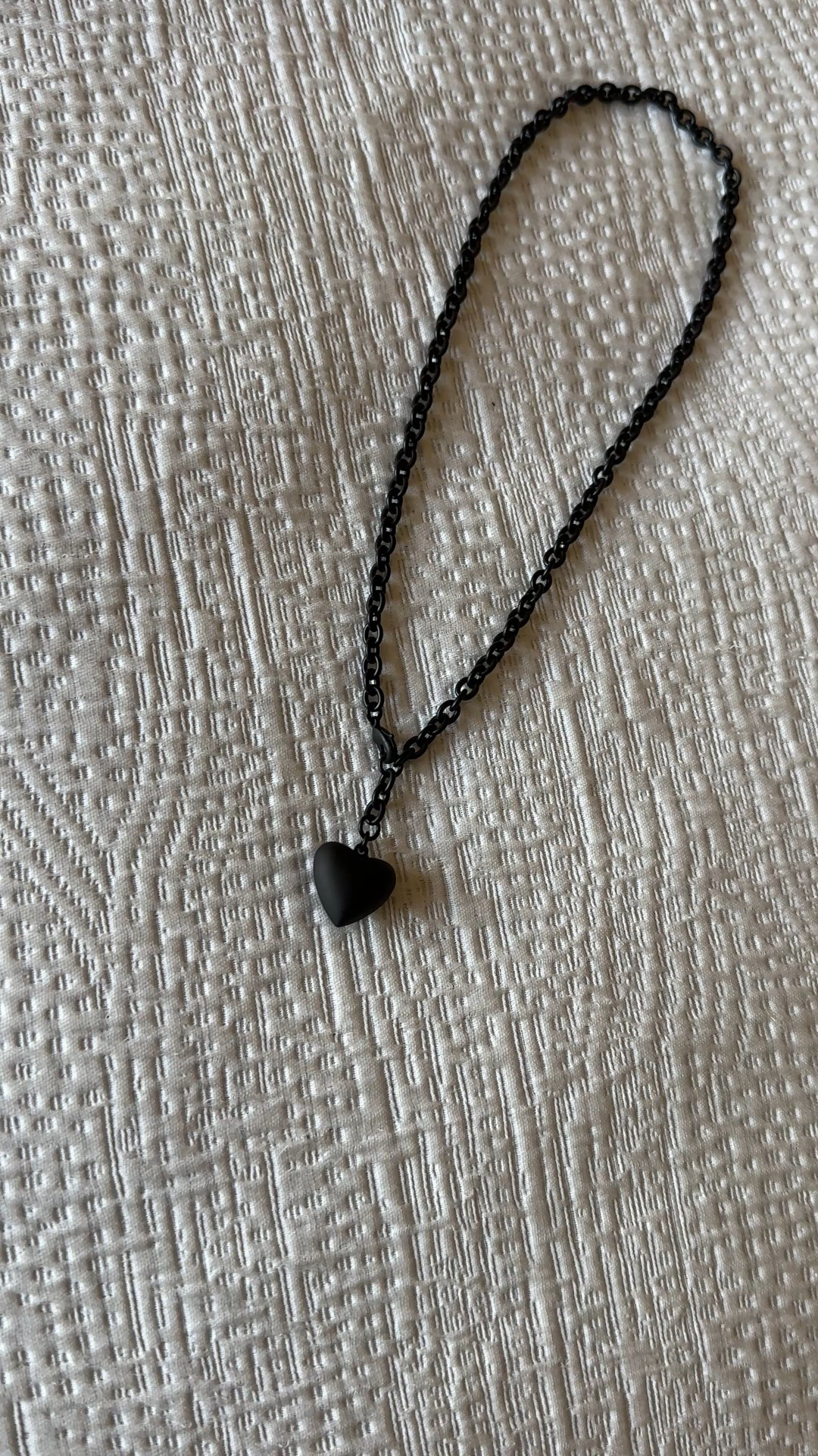 Fall outfit. New heart necklace for fall. Love the matte black finish. Unique and edgy design  

#LTKOver40 #LTKFindsUnder100 #LTKStyleTip