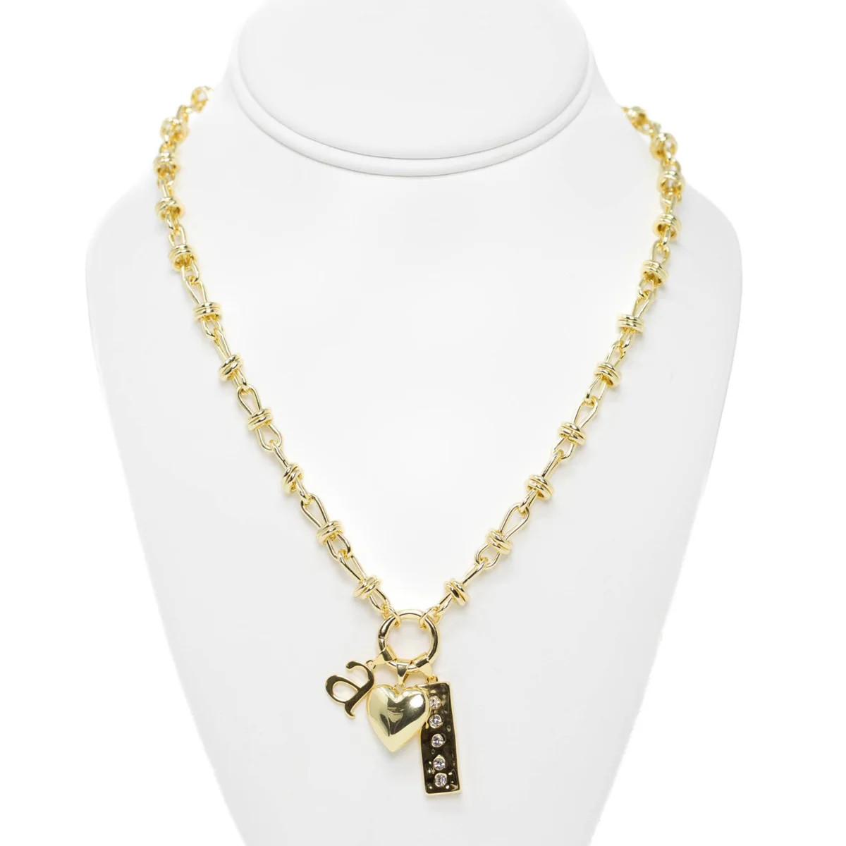 Fancy Necklace with Charms Set | Allie + Bess