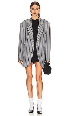 VESTE OVERSIZED STRIPE SUIT from Revolve.com | Revolve Clothing (Global)